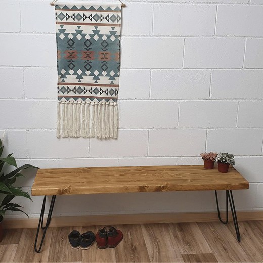 Aiane Low Bench with Straight Edge