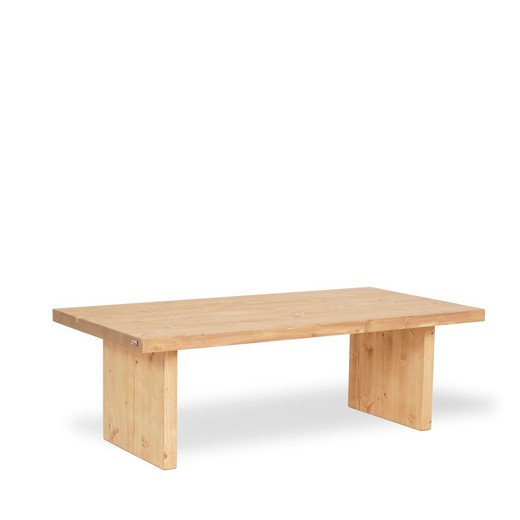 Dovio Oak Table with Straight Edge