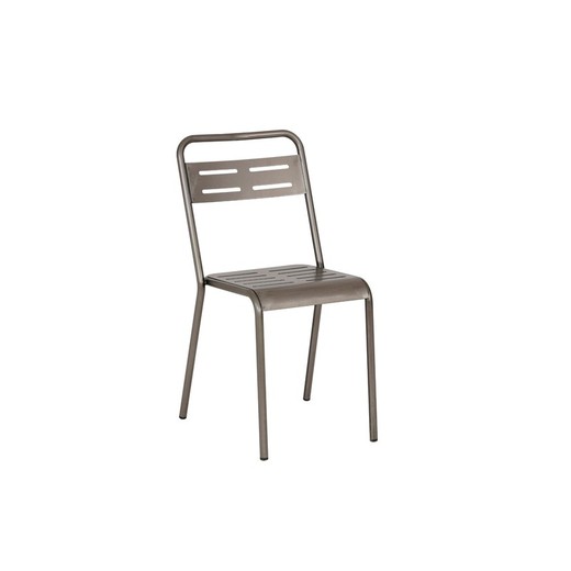 Gray Metallic Toronto Chair